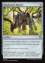 Patchwork Banner - Secrets of Strixhaven Commander