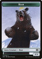 Bear - Double Masters 2022 Tokens