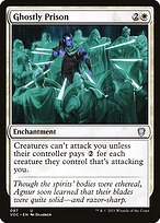 Ghostly Prison - Crimson Vow Commander