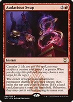 Audacious Swap - New Capenna Commander