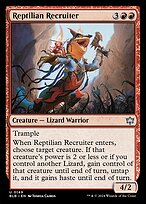 Reptilian Recruiter - Bloomburrow