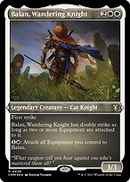 Balan, Wandering Knight - Commander Masters - Etched Foil