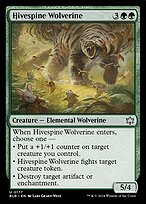 Hivespine Wolverine - Bloomburrow