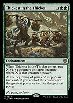 Thickest in the Thicket - Bloomburrow Commander