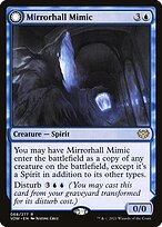 Mirrorhall Mimic // Ghastly Mimicry - Innistrad: Crimson Vow