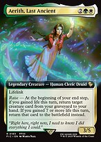 Aerith, Last Ancient - Final Fantasy Commander - Extended Art
