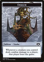 Vraska, Golgari Queen Emblem - Mythic Edition Tokens