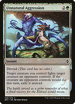 Unnatural Aggression - Battle for Zendikar