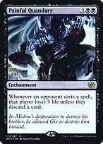 Painful Quandary - The Brothers' War Promos - Promo Foil