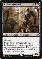 Noxious Gearhulk - New Capenna Commander