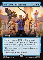 West Coast Expansion - Marvel Super Heroes Commander - Extended Art