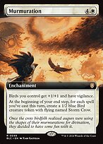 Murmuration - Bloomburrow Commander - Extended Art