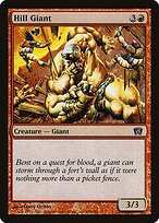 Hill Giant - Eighth Edition - Promo Foil