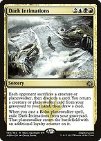 Dark Intimations - Aether Revolt Promos - Promo Foil