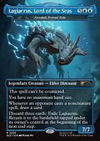 Lagiacrus, Lord of the Seas (Nezahal, Primal Tide) - Secret Lair Drop - Borderless