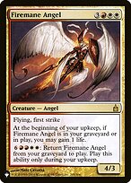 Firemane Angel - The List