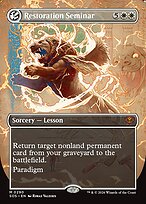 Restoration Seminar - Secrets of Strixhaven - Showcase
