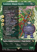 Summon: Magus Sisters - Final Fantasy Commander - Borderless