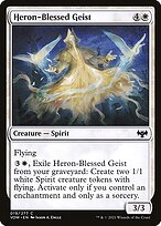 Heron-Blessed Geist - Innistrad: Crimson Vow