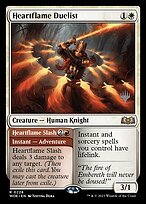 Heartflame Duelist // Heartflame Slash - Wilds of Eldraine Promos