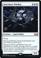 Sanctuary Warden - Streets of New Capenna Promos