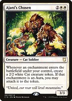 Ajani's Chosen - Commander 2018