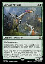 Curious Altisaur - The Lost Caverns of Ixalan Commander