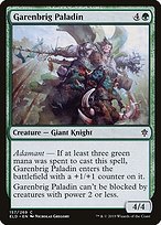 Garenbrig Paladin - Throne of Eldraine