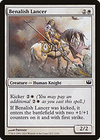 Benalish Lancer - Duel Decks: Knights vs. Dragons