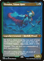 Thrasios, Triton Hero - Commander Legends - Etched Foil