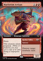 Maelstrom Artisan // Rocket Volley - Secrets of Strixhaven - Extended Art