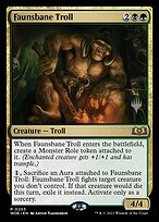 Faunsbane Troll - Wilds of Eldraine Promos