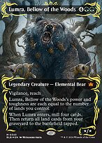 Lumra, Bellow of the Woods - Bloomburrow - Raised Foil