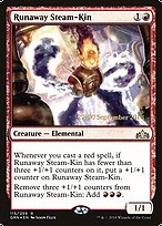 Runaway Steam-Kin - Guilds of Ravnica Promos - Promo Foil