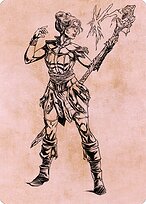 Neera, Wild Mage - Battle for Baldur's Gate Art Series - Borderless