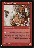 Dwarven Miner - The List