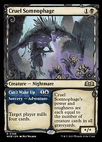 Cruel Somnophage // Can't Wake Up - Wilds of Eldraine