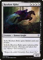 Resolute Rider - Throne of Eldraine