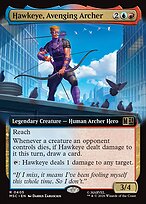 Hawkeye, Avenging Archer - Marvel Super Heroes Commander - Extended Art