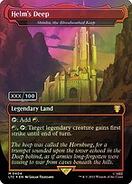 Helm's Deep (Shinka, the Bloodsoaked Keep) - Tales of Middle-earth Commander - Double Rainbow, Borderless