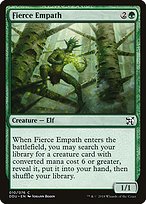 Fierce Empath - Duel Decks: Elves vs. Inventors