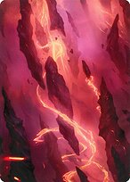 Mountain - Zendikar Rising Art Series