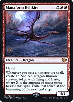 Manaform Hellkite - Innistrad: Crimson Vow Promos - Promo Foil