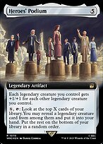 Heroes' Podium - Doctor Who - Surge Foil