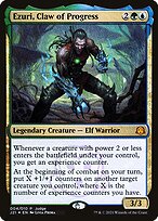 Ezuri, Claw of Progress - Judge Gift Cards 2021 - Promo Foil