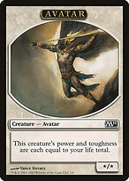 Avatar - Magic 2011 Tokens