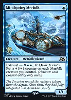 Mindspring Merfolk - Aetherdrift Promos