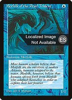 Tritones del Tridente Perlado (Merfolk of the Pearl Trident) - Fourth Edition Foreign Black Border