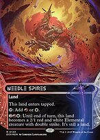 Needle Spires - Edge of Eternities: Stellar Sights - Galaxy Foil, Borderless