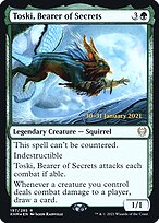 Toski, Bearer of Secrets - Kaldheim Promos - Promo Foil